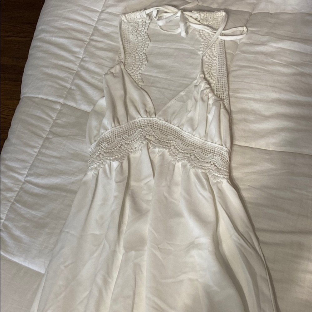 White dress
